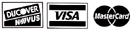 MasterCard/Visa/Novus Cards accepted